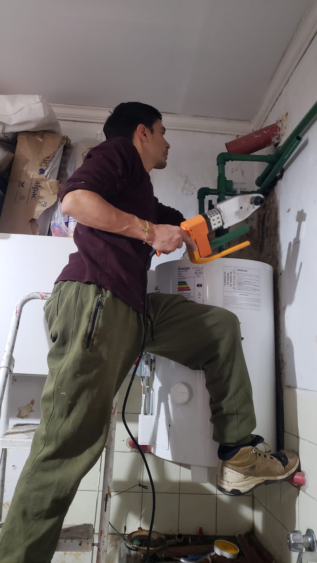 Instalaciones de agua y gas a termofusión